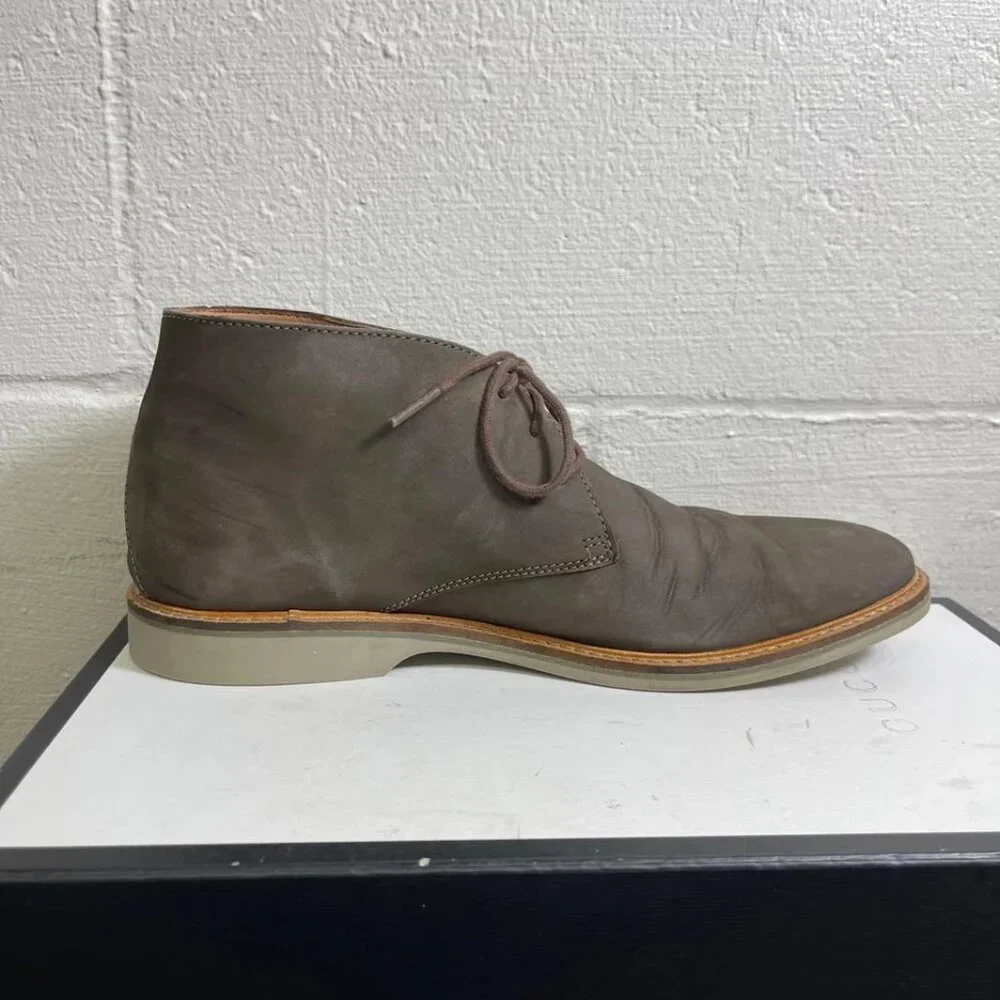 Clarks Artisan Atticus Limit Chukka Boots 16501 Brown Nubuck Lace up Men's 10 US